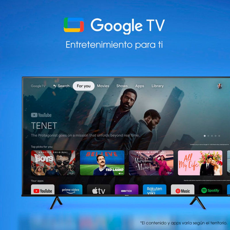 Televisor de 70" | 4K | Google TV | UHD
