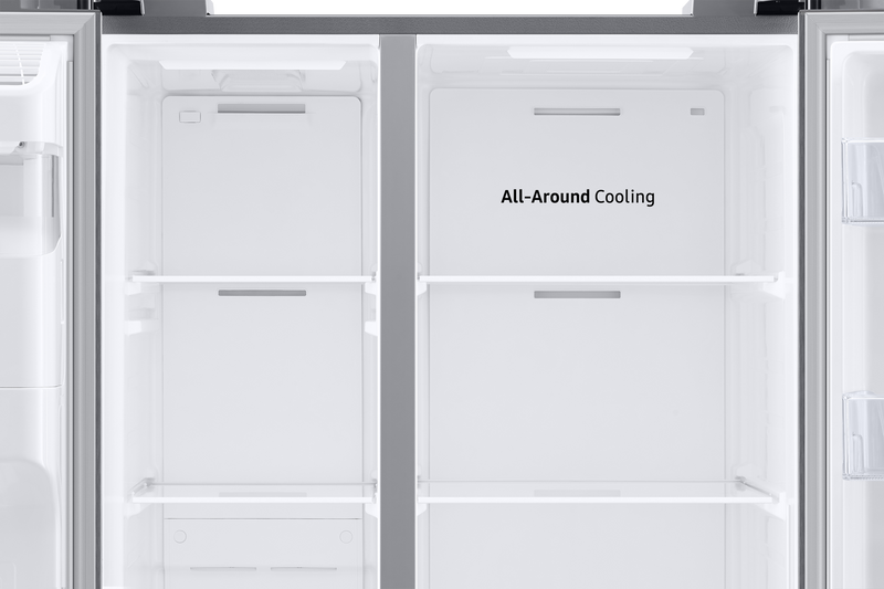 27 Pies Cúbico Refrigerator Side-by-Side | Dispensador de Agua y Hielo