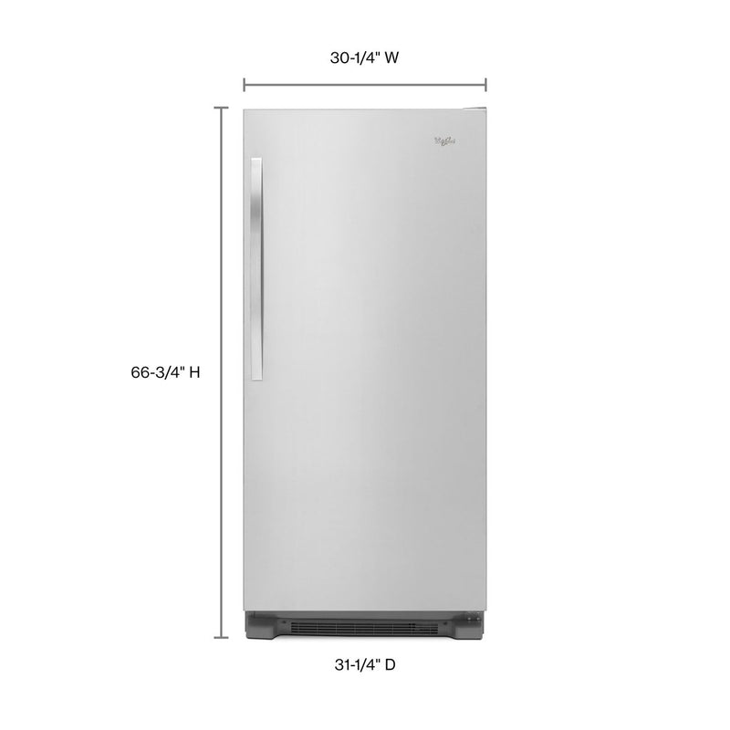 Refrigerador completo SideKicks® de 31 pulgadas de ancho con iluminación LED - 18 cu. pie