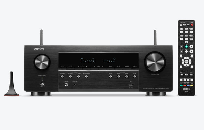7.2ch 8K AV Receiver with 3D Audio, Voice Control and HEOS Built in