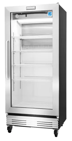 18 Pies Cúbico Refrigerador Comercial | Puerta de Vidrio