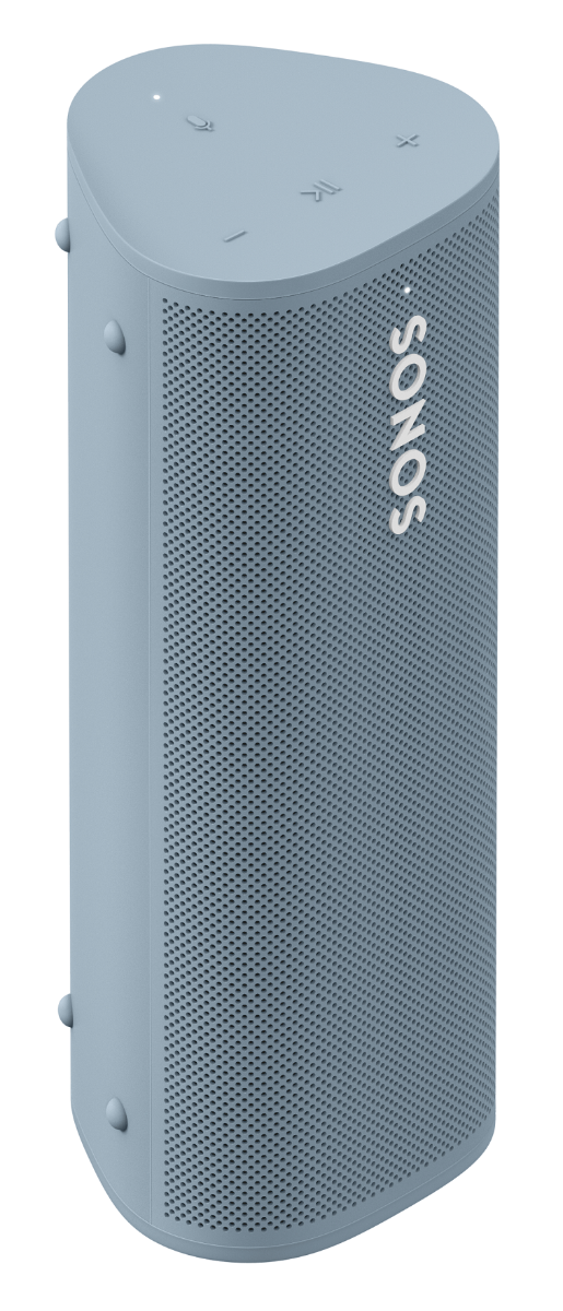 Compact portable speaker with bluetooth - Blue