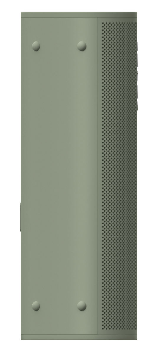 Compact portable speaker with bluetooth - Green