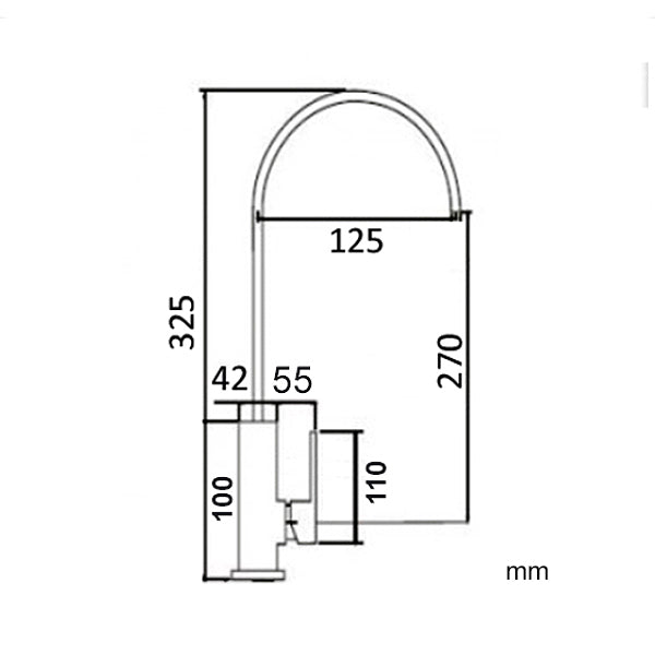 Griferia Allen 157411 Monomando