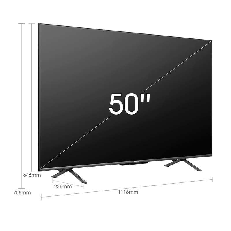 Televisor de 50" | 4K | Google TV | ULED