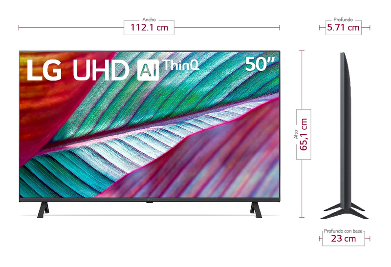 Televisor De 50" | 4K | Smart TV | UHD