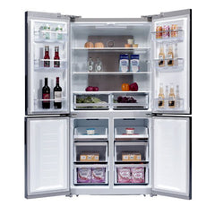 19 cu ft Refrigeradora 4 Puertas