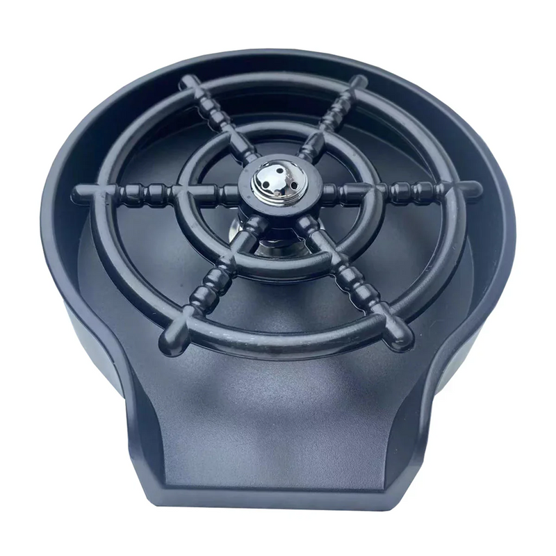 Bolonia 84 Fregador Moderno de Acero Inoxidable | Sistema Anti Reboso | Enjuagador de Vasos | Dispensador de