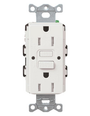 Lutron Claro | Tomacorriente Dúplex | 15A GFCI (Gloss)