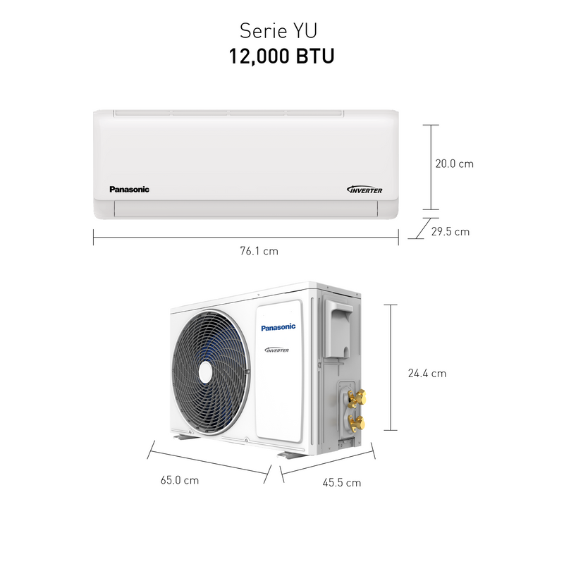 Aire 12000 BTU Seer 20 Standard Inverter Blanco