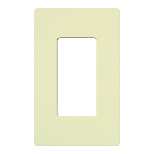 Lutron Claro Designer Wallplate | Sin Tornillos | 1 Gang