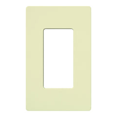 Lutron Claro Designer Wallplate | Sin Tornillos | 1 Gang