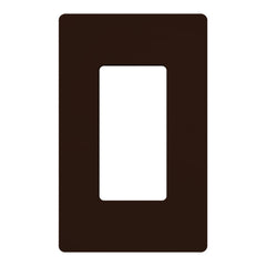 Lutron Claro Designer Wallplate | Sin Tornillos | 1 Gang