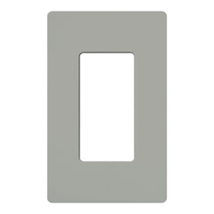 Lutron Claro Designer Wallplate | Sin Tornillos | 1 Gang