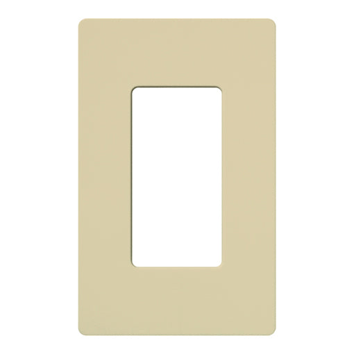 Lutron Claro Designer Wallplate | Sin Tornillos | 1 Gang