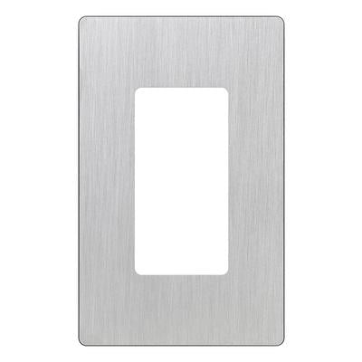 Lutron Claro Designer Wallplate | Sin Tornillos | 1 Gang