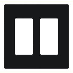 Lutron Claro Designer Wallplate | Sin Tornillos | 2 Gang