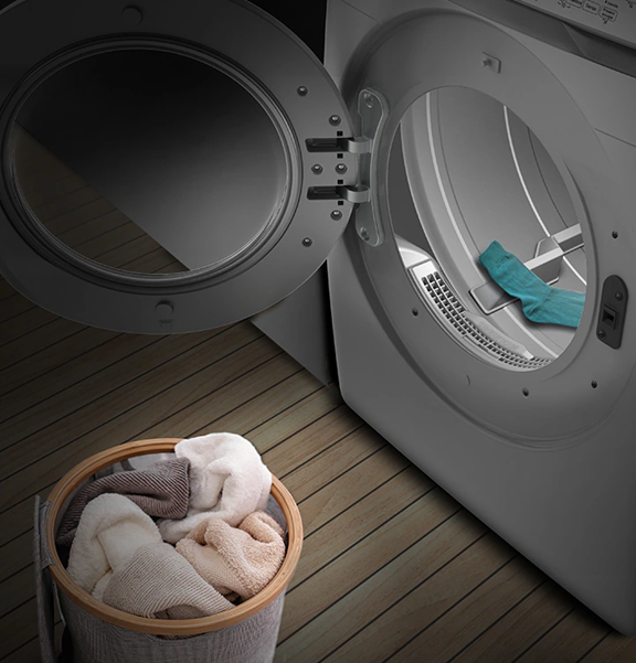 Secadora Electronica de gran capacidad con funciones Smart Check y Sensor Dry