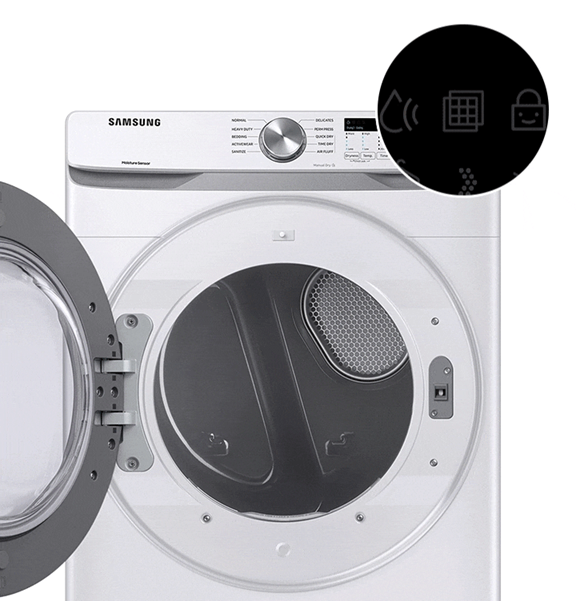 Secadora Electronica de gran capacidad con funciones Smart Check y Sensor Dry