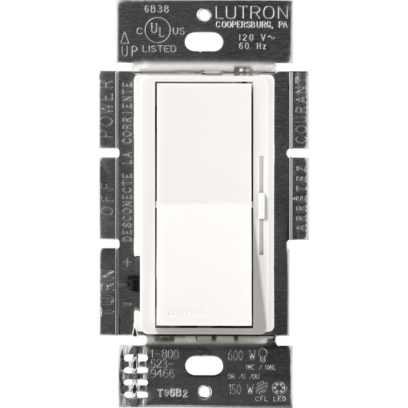 Atenuador Unipolar | 1000W Incandescente / Halógeno | Estilo: Diva (Satin Colors)