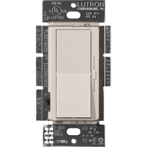 Atenuador Unipolar | 3-way | 250W CFL/LED o 600W Incandescente / Halógeno | Estilo: Diva (Satin Colors)