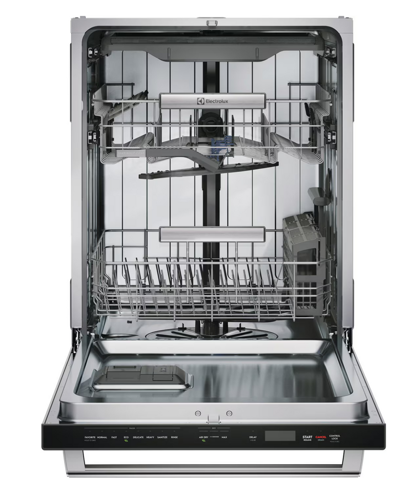 Lavaplatos Empotrable de 24" | 8 Ciclos | Con Rack Superior | Acero inoxidable | Energy Star