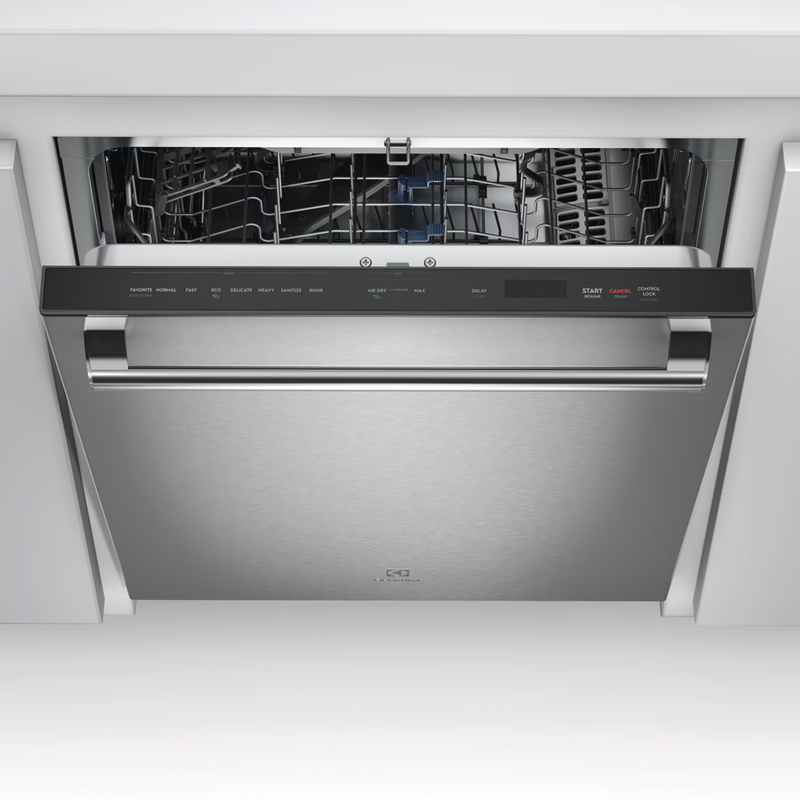 Lavaplatos Empotrable de 24" | 8 Ciclos | Con Rack Superior | Acero inoxidable | Energy Star