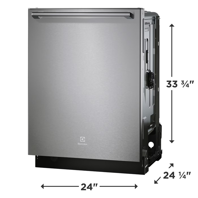 Lavaplatos Empotrable de 24" | 8 Ciclos | Con Rack Superior | Acero inoxidable | Energy Star