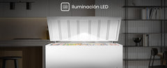 17.7 Pies Cubicos Congelador Horizontal | Luz Led Interna