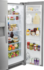 25.6 Pies Cúbico Refrigerator Side-by-Side | Dispensador de Agua y Hielo