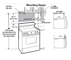 1.9 Cu. Ft. Over-The-Range Microwave