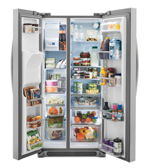 22 Pies Cúbico Refrigerator Side-by-Side | Dispensador de Agua y Hielo | Standard Depth
