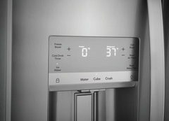 22 Pies Cúbico Refrigerator Side-by-Side | Dispensador de Agua y Hielo | Standard Depth