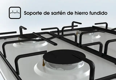 Estufa de gas de 36 pulgadas (36”) | 6 quemadores