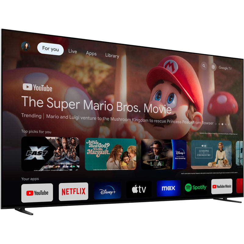 Televisor de 77" | 4K | Alto rango dinámico (HDR) | Google TV | BRAVIA | OLED