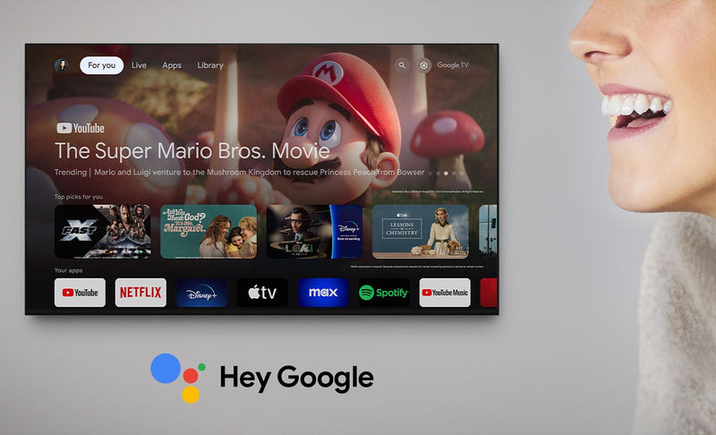 Televisor de 77" | 4K | Alto rango dinámico (HDR) | Google TV | BRAVIA | OLED