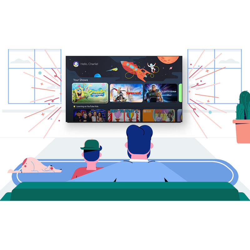 Televisor de 85" | 4K | Alto rango dinámico (HDR) | Google TV | BRAVIA | Full Array LED