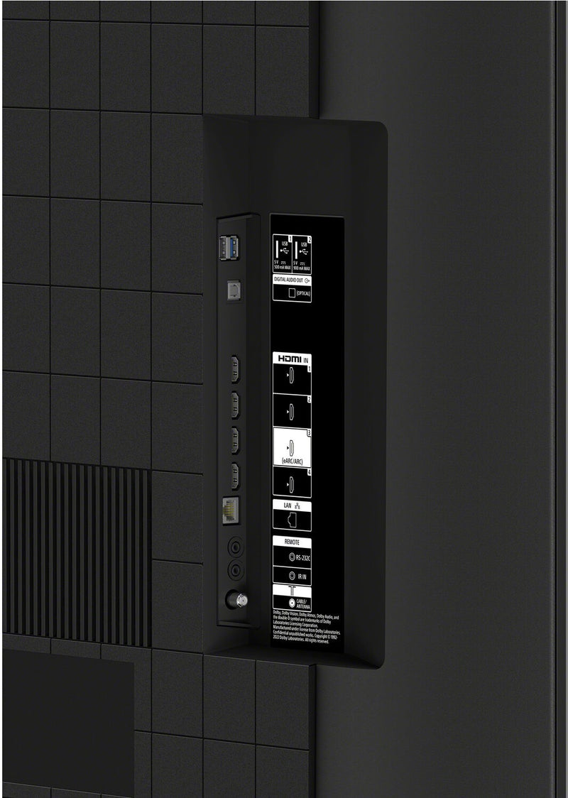 Televisor de 85" | 4K | Alto rango dinámico (HDR) | Google TV | BRAVIA | Full Array LED