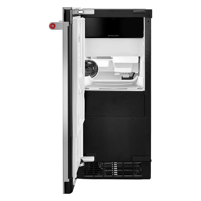 Máquina de hielo automática e incorporada con capacidad de 25 libras