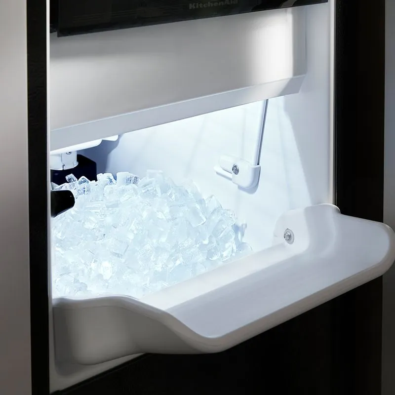 Máquina de hielo automática e incorporada con capacidad de 25 libras