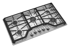 Estufa (Tope) de gas de 36 pulgadas (36”) | 5 quemadores | Cooktop