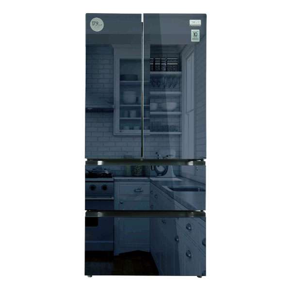 18 pies cúbicos Refrigeradora French Door