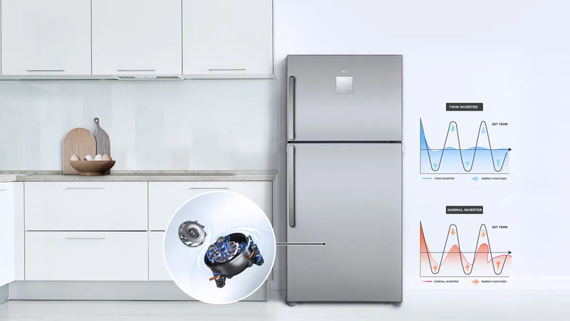 11.8 Pies Cúbico Refrigerador Top Mount