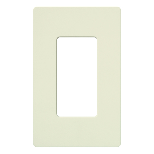 Lutron Claro Designer Wallplate | Sin Tornillos | 1 Gang