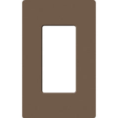 Lutron Claro Designer Wallplate | Sin Tornillos | 1 Gang