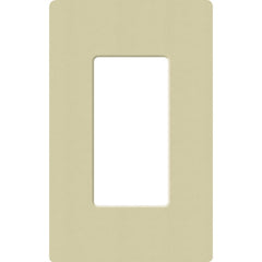 Lutron Claro Designer Wallplate | Sin Tornillos | 1 Gang