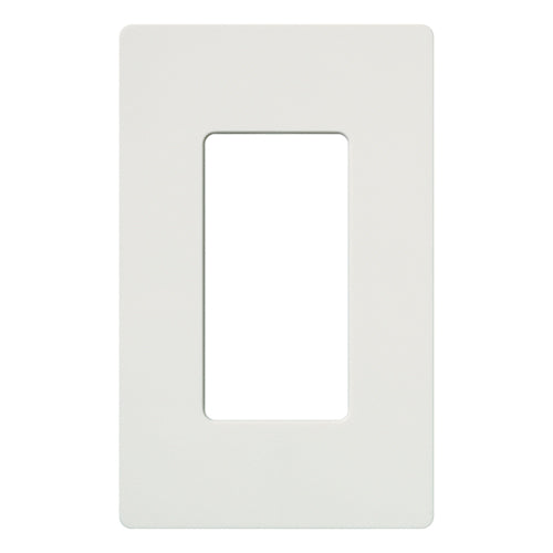 Lutron Claro Designer Wallplate | Sin Tornillos | 1 Gang