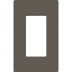 Lutron Claro Designer Wallplate | Sin Tornillos | 1 Gang