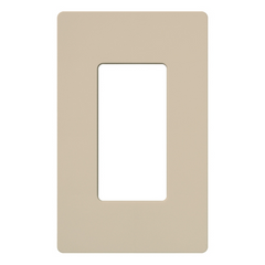 Lutron Claro Designer Wallplate | Sin Tornillos | 1 Gang