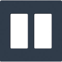 Lutron Claro Designer Wallplate | Sin Tornillos | 2 Gang
